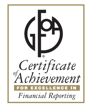 Certificate Of Achievement For Excellence In Financial Reporting ...