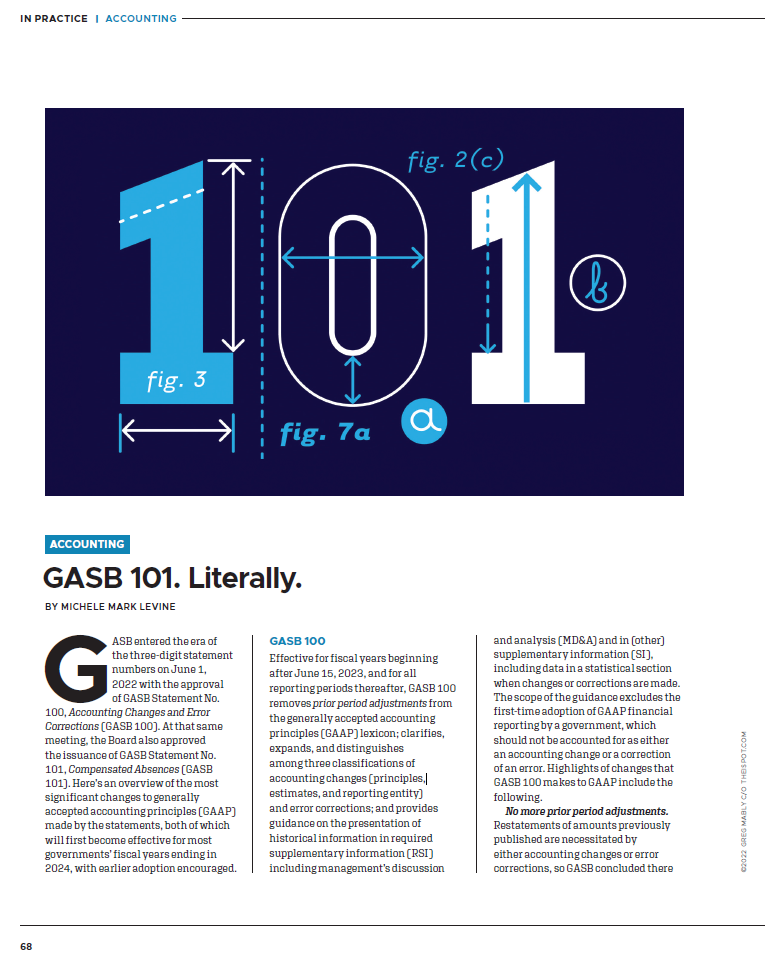 GASB 101. Literally.