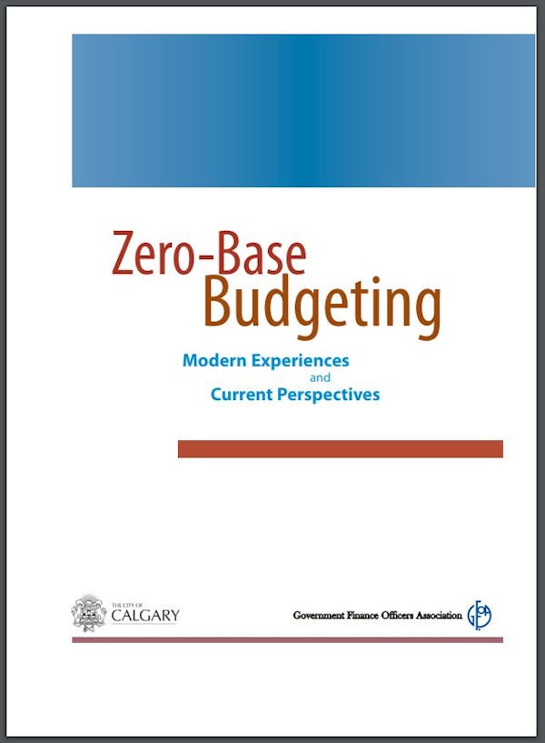 Zero-Base Budgeting