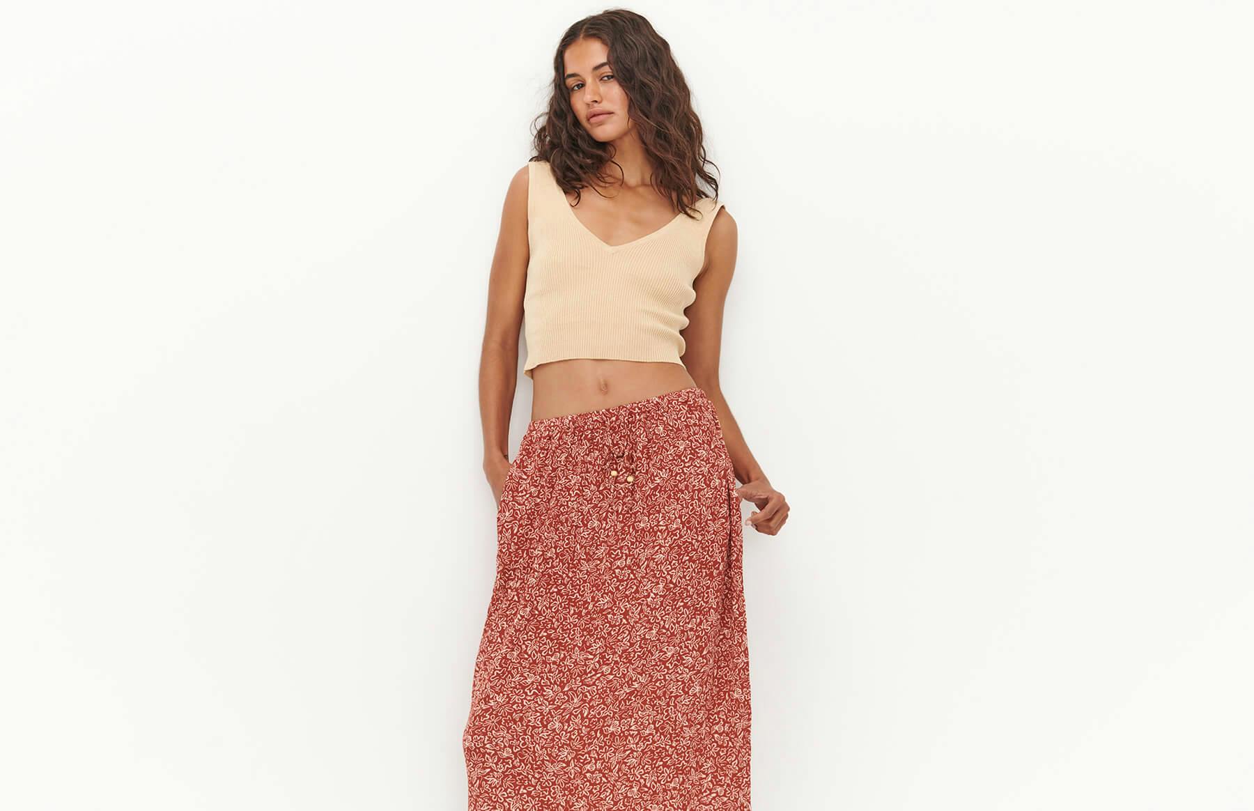 Casa Maxi Skirt Ghanda Clothing