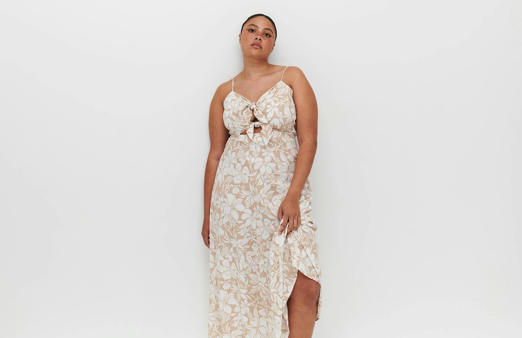 Medea Beige Dress