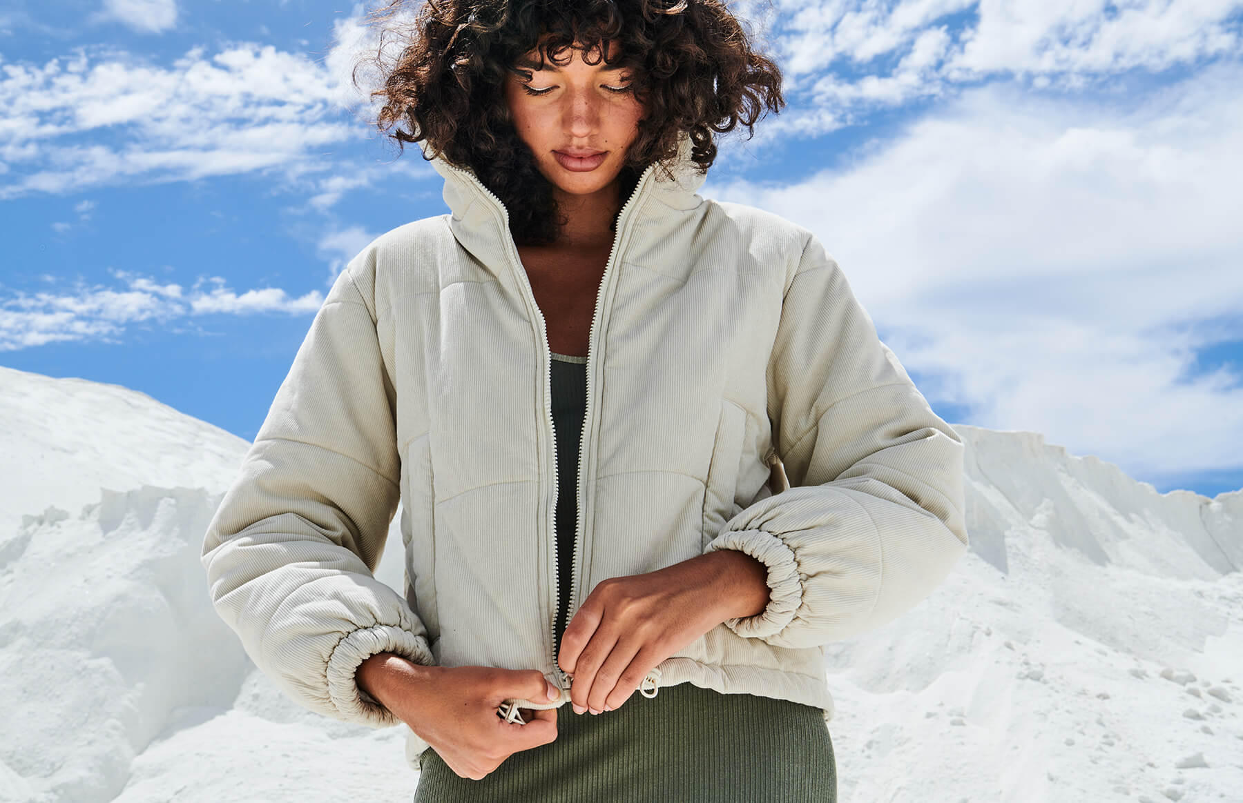 Cord Puffer | Ghanda Clothing