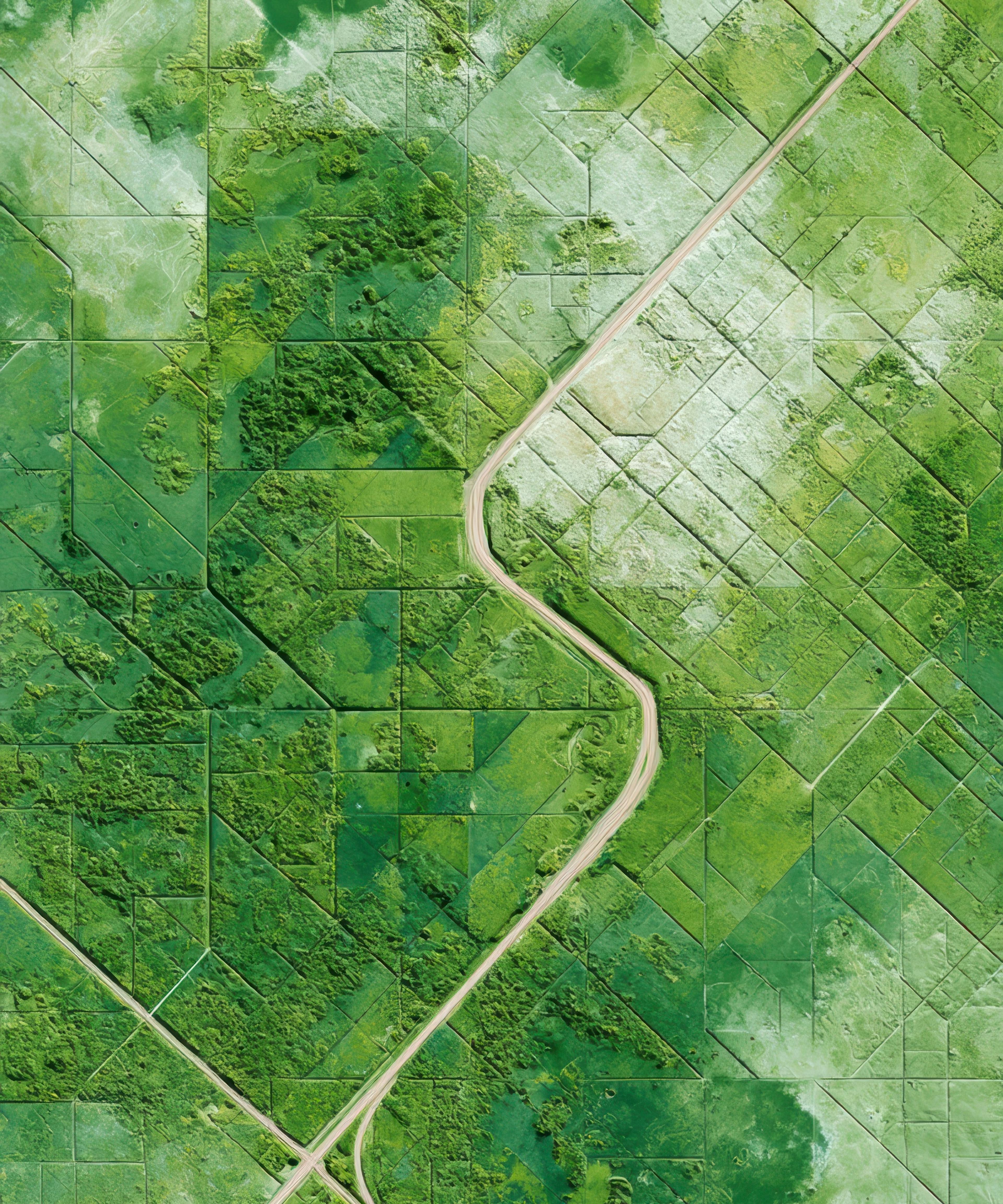 Aerial Satellite View