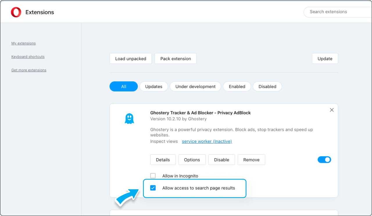 Block Search Engines Ads In Opera Ghostery Block Search Engines Ads In Opera Ghostery