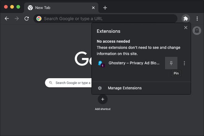 Chrome Web Extensions Store in Chrome Browser