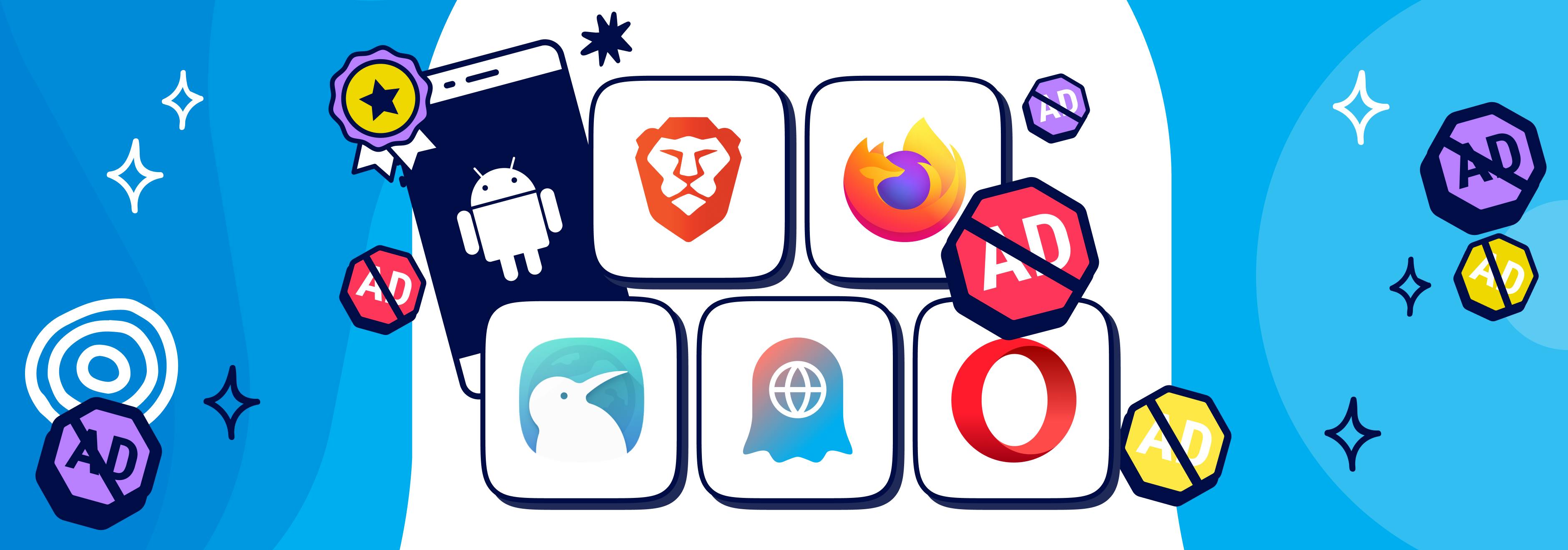 Top 5 Best Android Browsers with Built-In Adblock