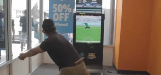 AR Goalie Game