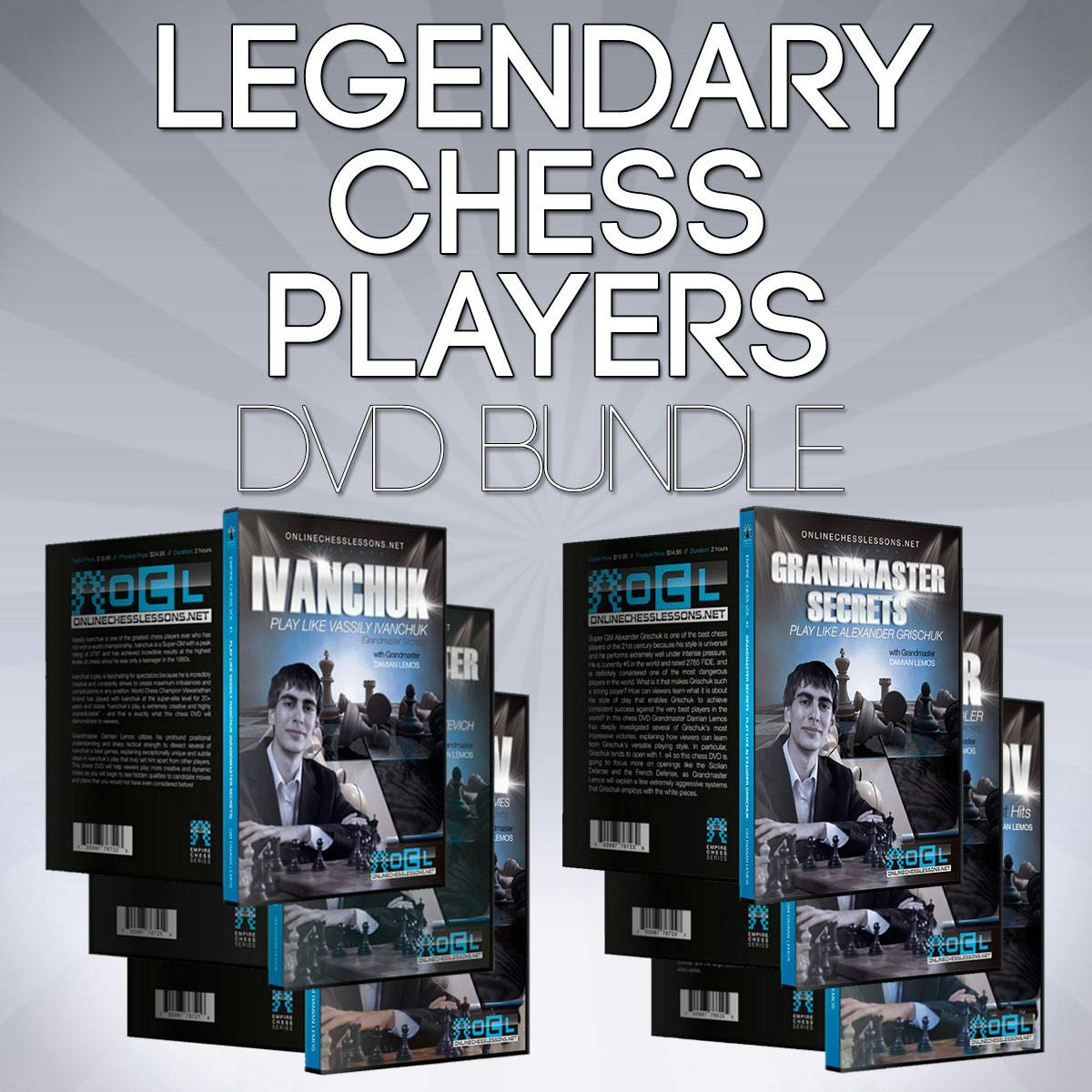 Empire Chess Legendary Chess Players Bundle