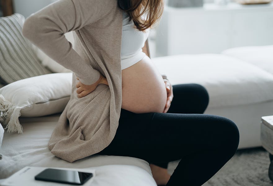 soulager ses douleurs de dos enceinte