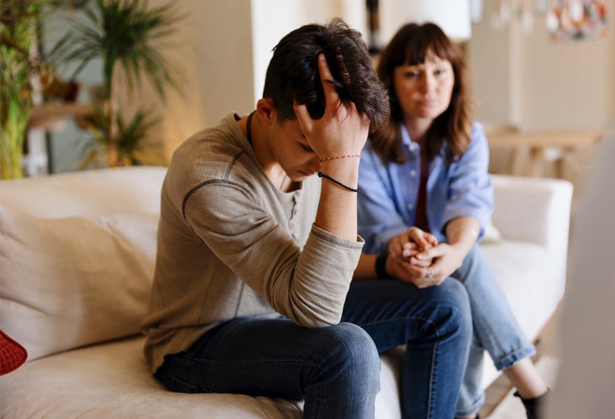 adolescent en dépression