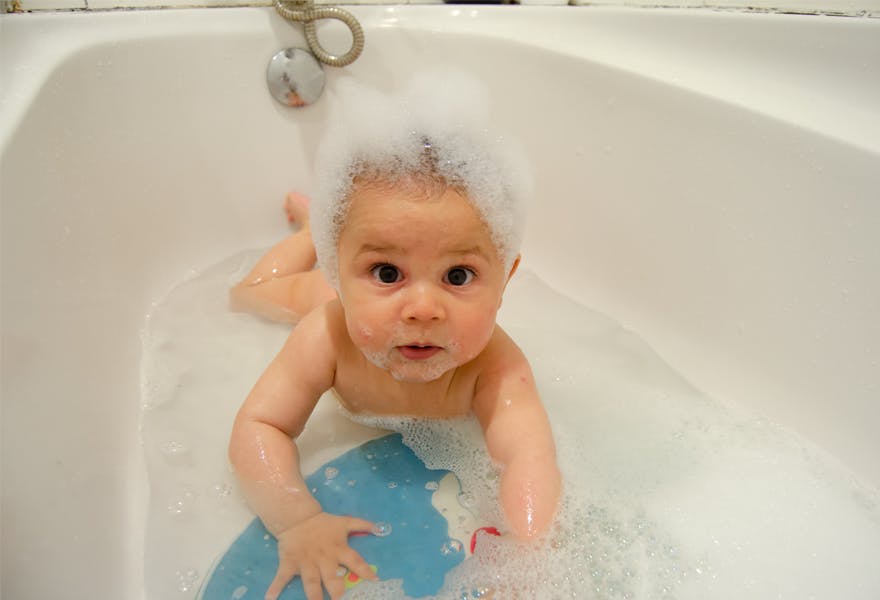 bain libre bébé