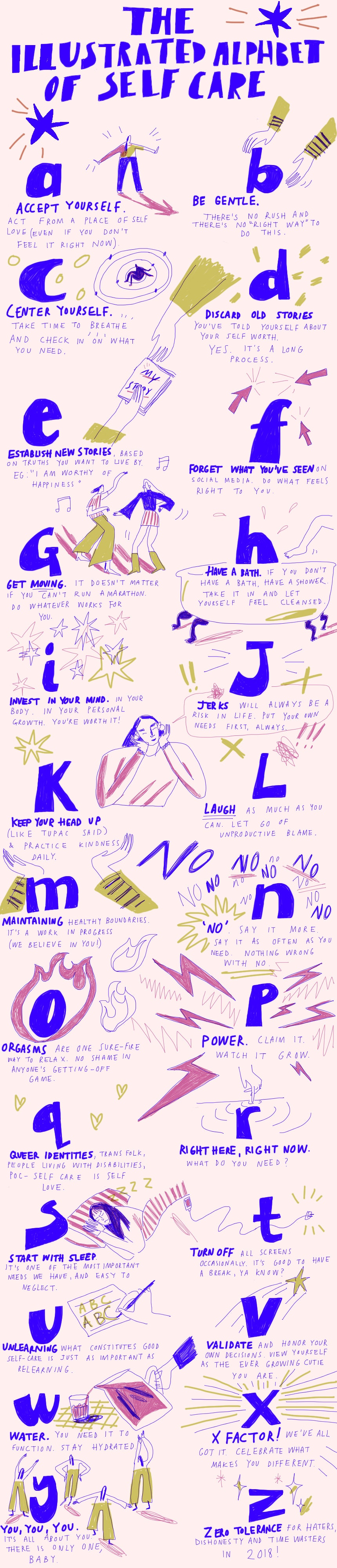 Self Care 101 The A To Z Guide To Being Kinder To Yourself