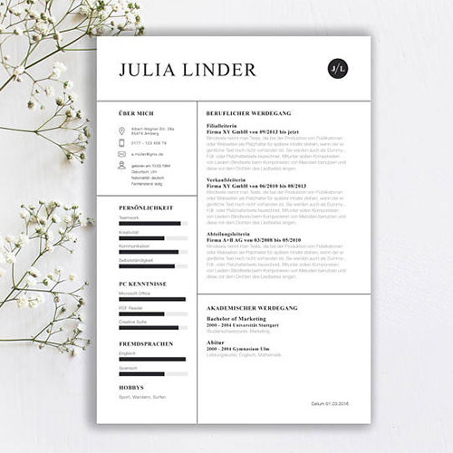 Behold A Stunning Creative Resume Template For Every Personality