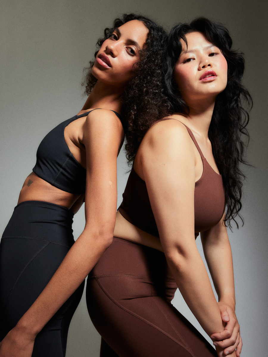 Black Bianca One Shoulder Bra — Girlfriend Collective