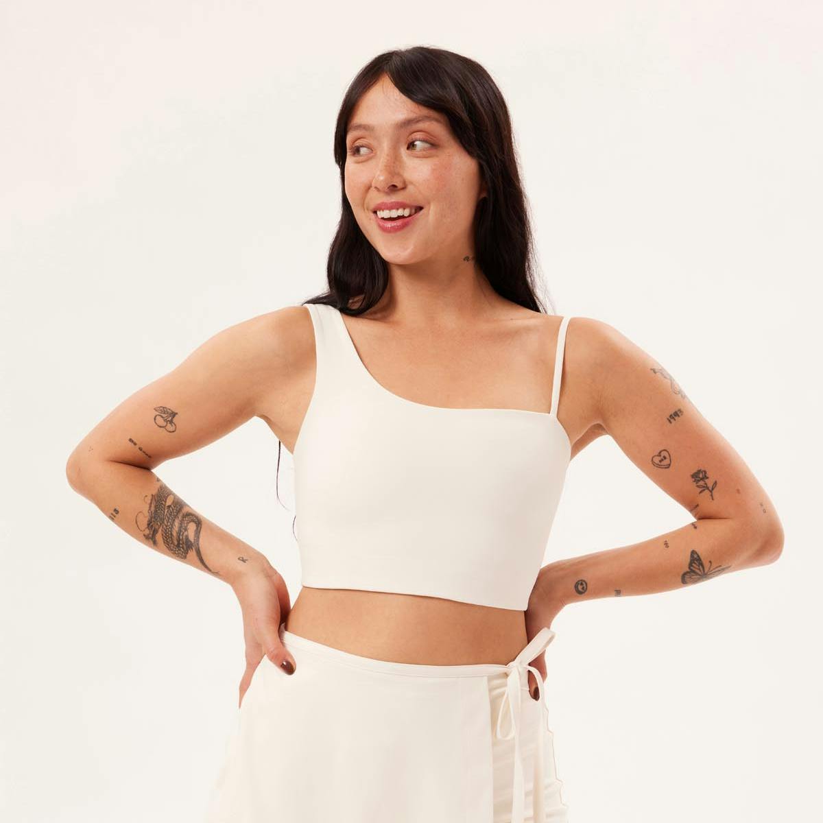 Ivory Bree One Shoulder Bra