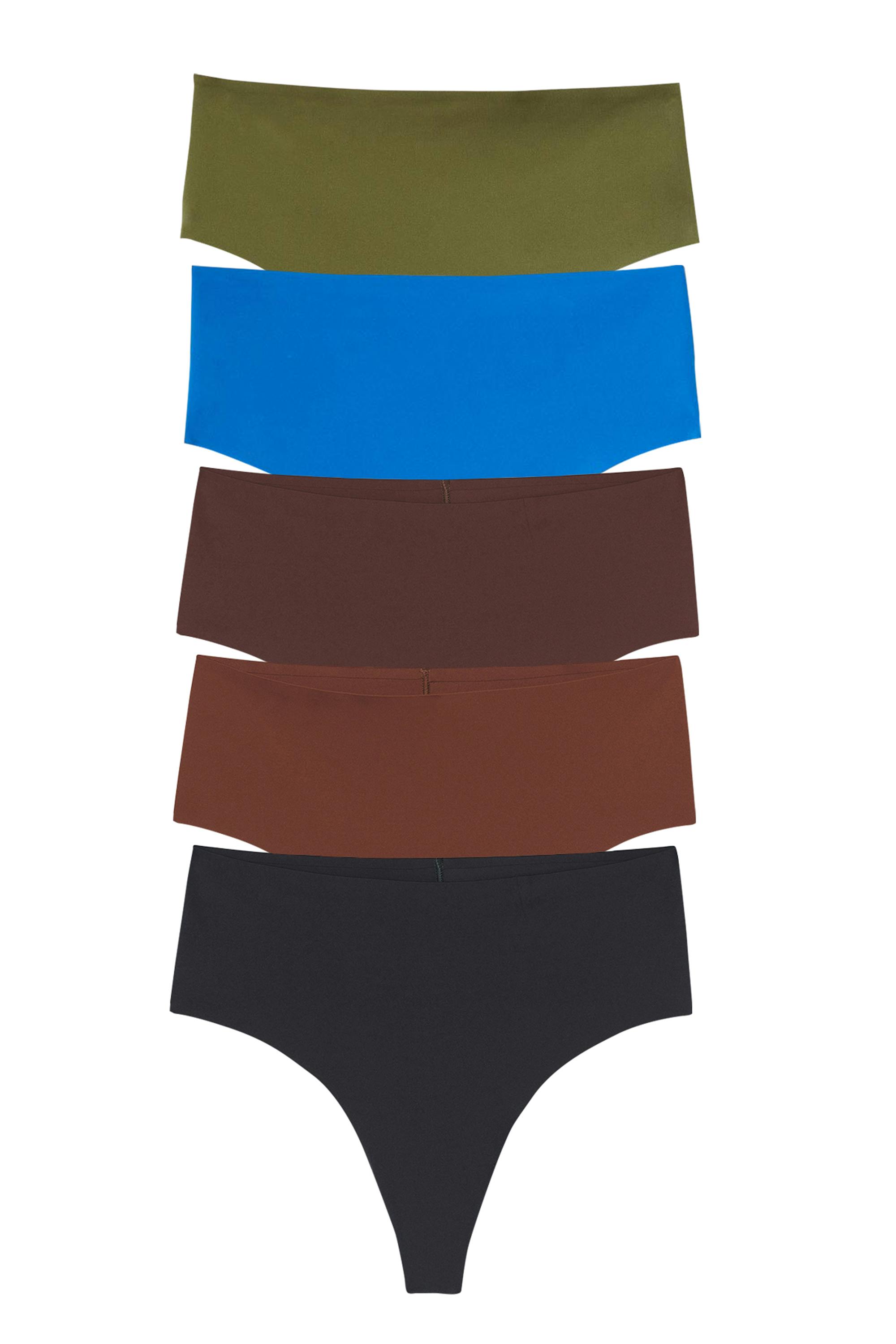 The High-Rise Thong 5-Pack — Girlfriend Collective