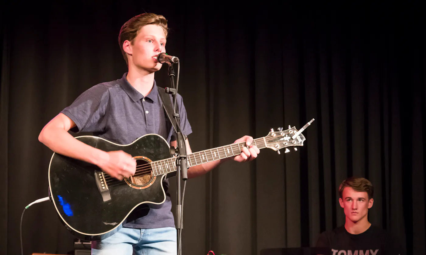 Daniël hier op het Leerlingen Concert 2019