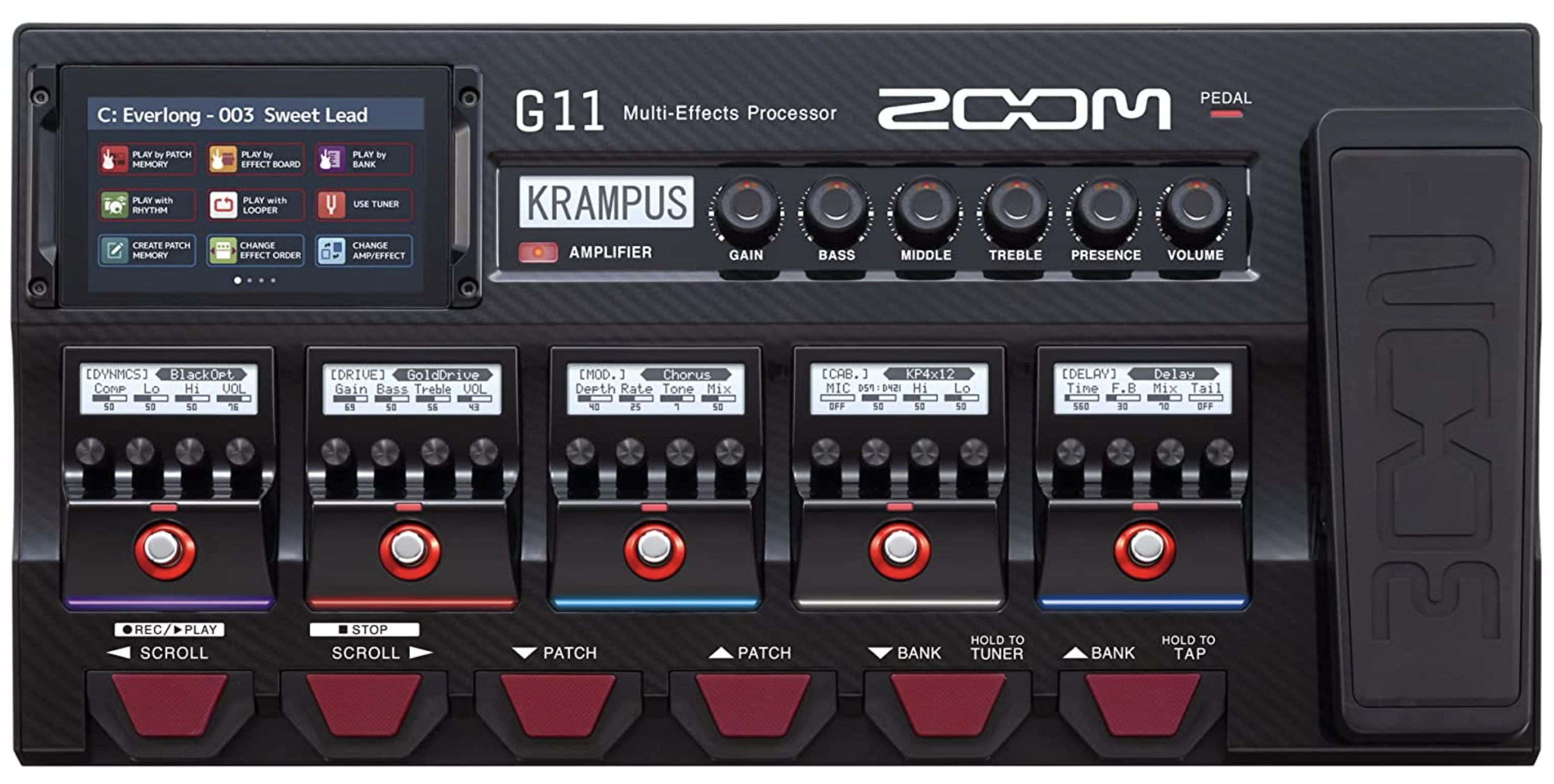 Zoom G11 Multieffektgerät - Test & Erfahrungsbericht 2024
