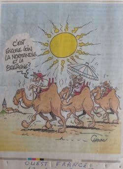 Quand c'est la canicule en France, c'est chez nous qu'il faut être !