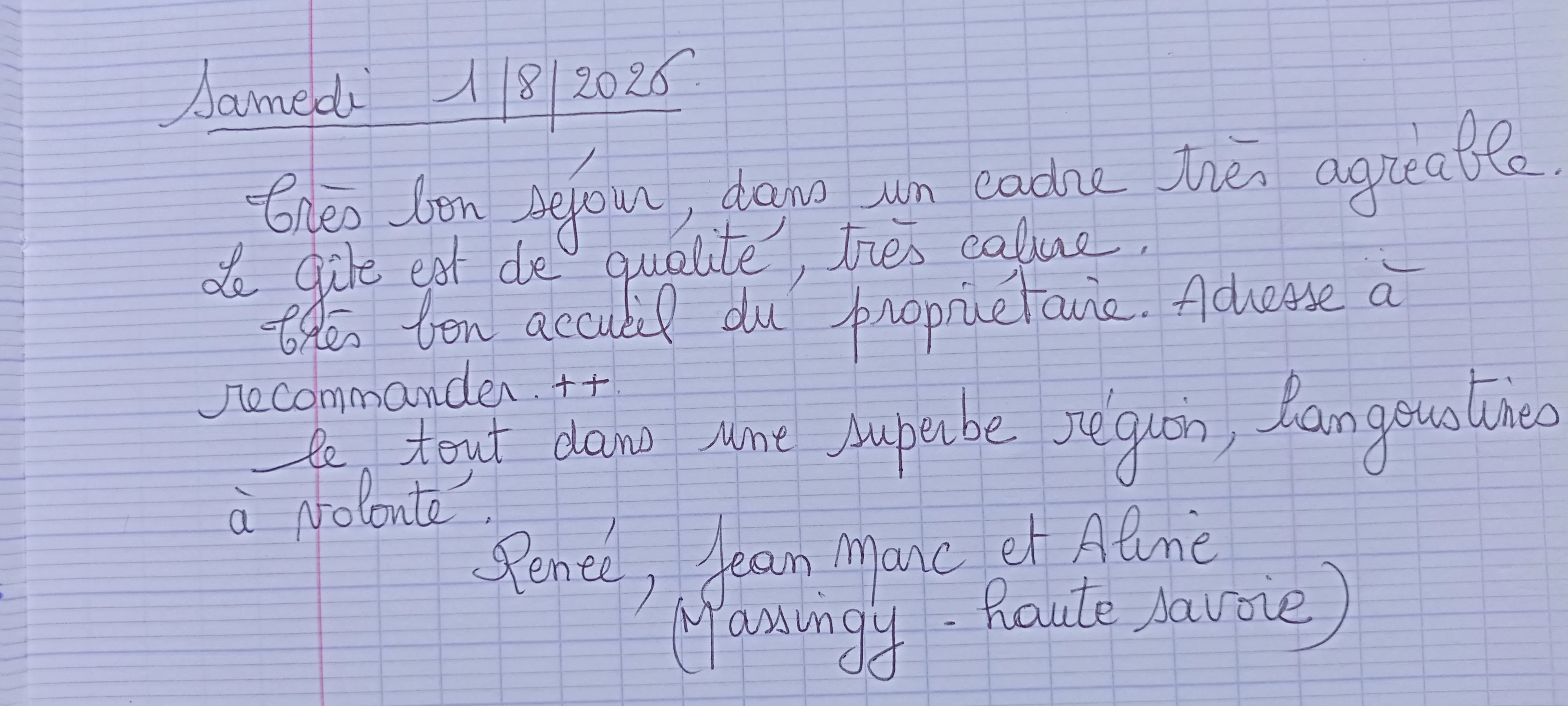 Avis 1er Août 2026