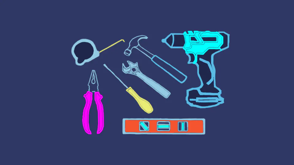 Illustration över verktyg