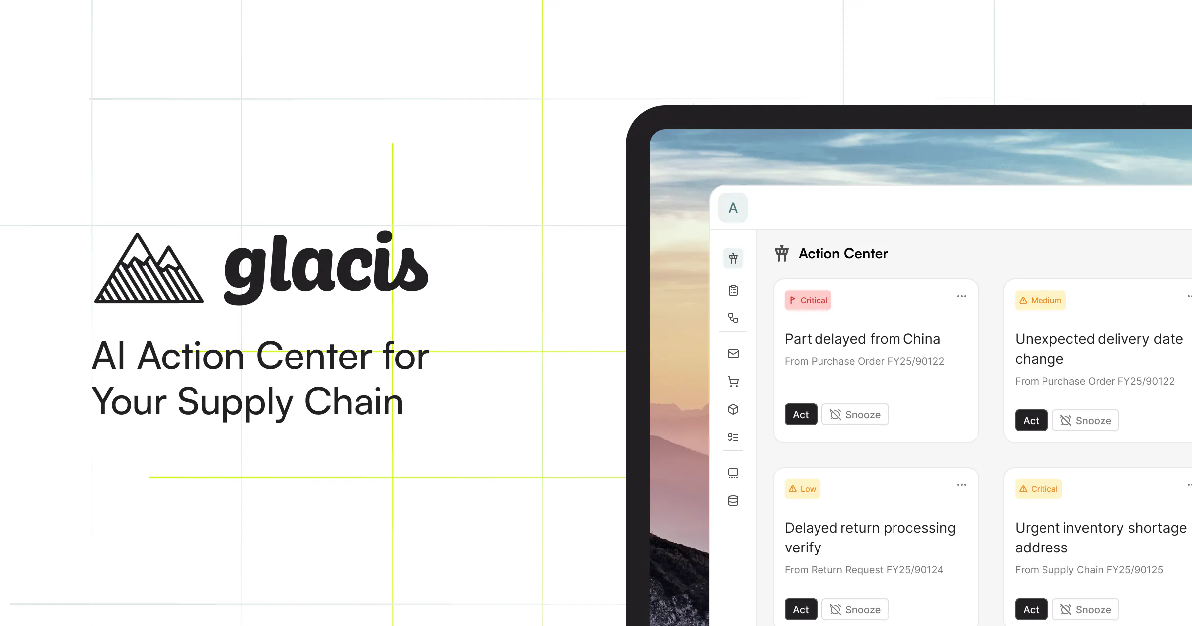 Supply Chain AI Agents for Execution | Glacis