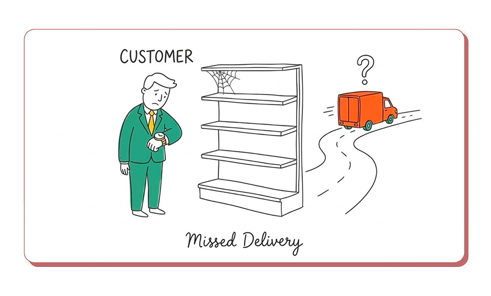Missed Delivery for Customers