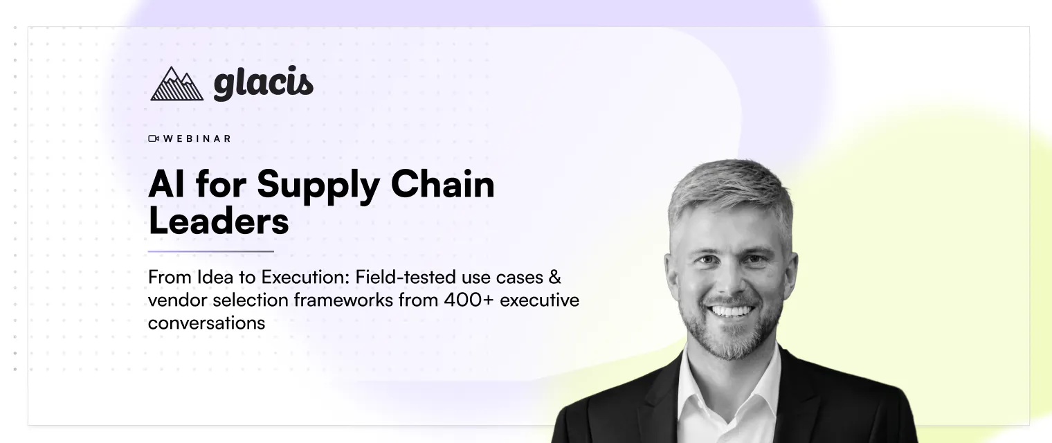 AI for Supply Chain Leaders - Webinar