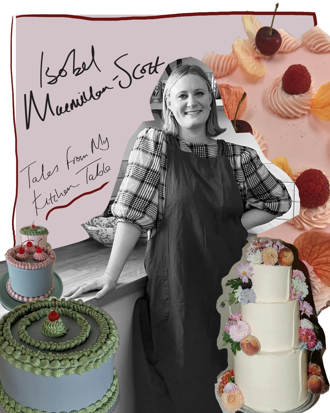 Baker & cook Isobel Macmillan-Scott in her kitchen