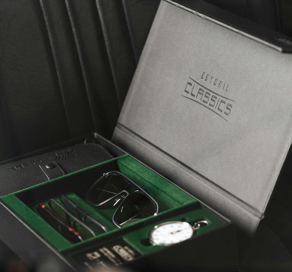 Coffret Brett avec lunettes de soleil et montre