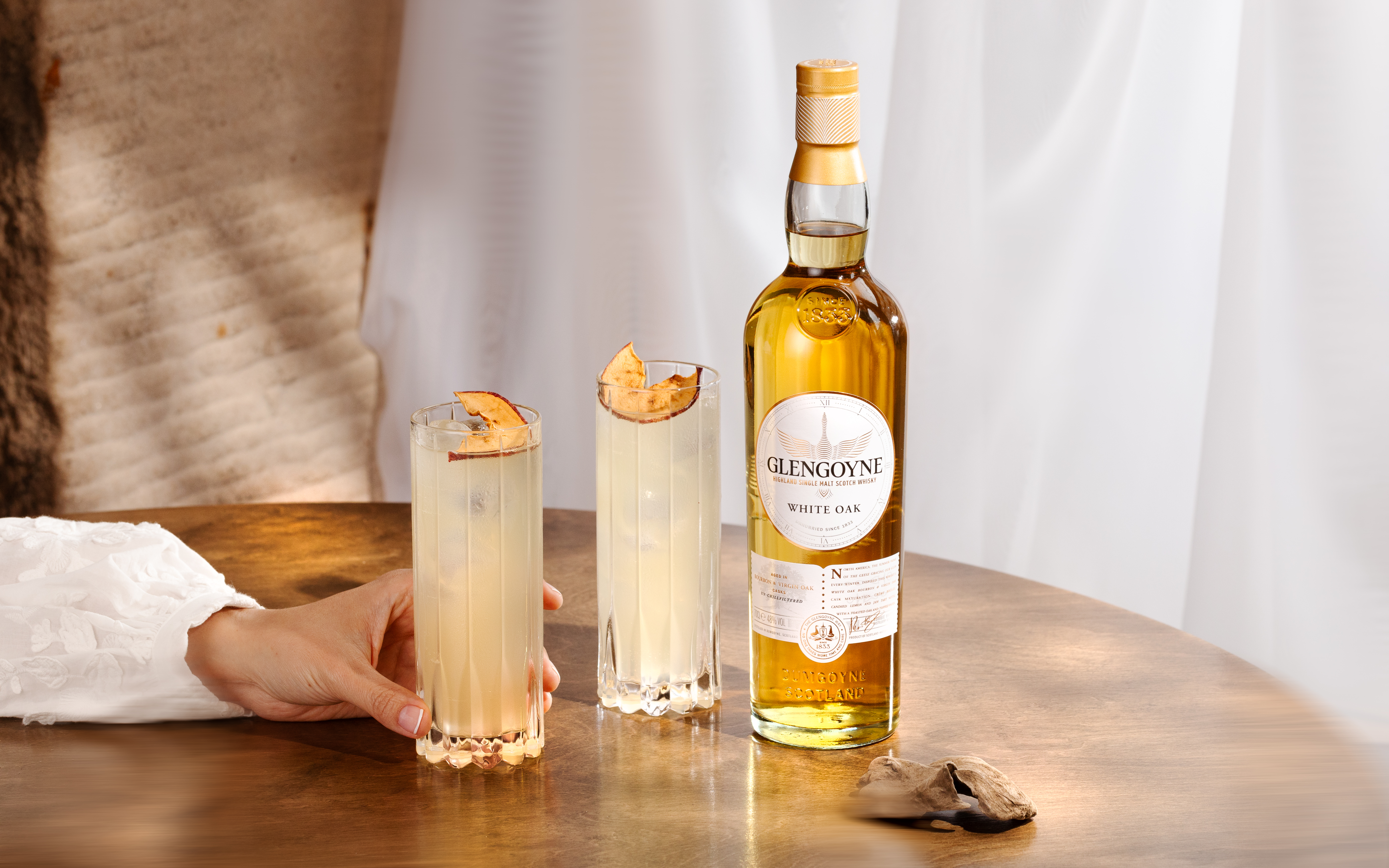 White Oak, all American Oak matured - Glengoyne