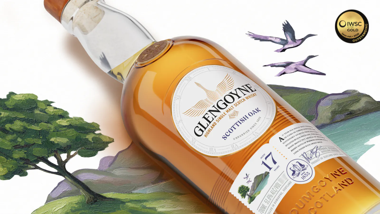 Glengoyne Launches Scottish Oak 17-Year-Old | Oak Masters' Series