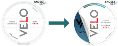 Velo Freeze X-Strong byter namn till Velo Mighty Peppermint