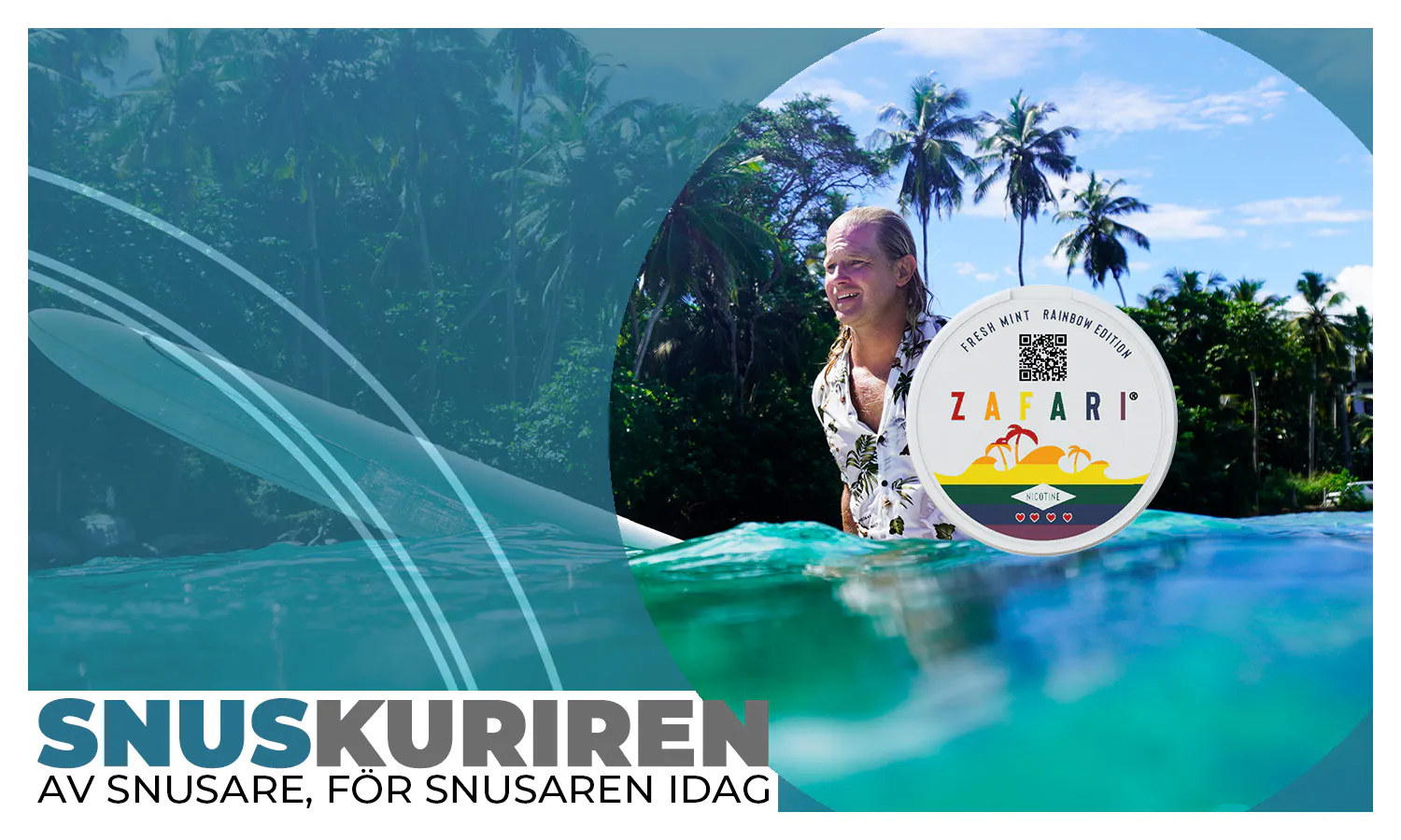 Zafari tar ställning – lanserar Zafari Fresh Mint Rainbow Edition