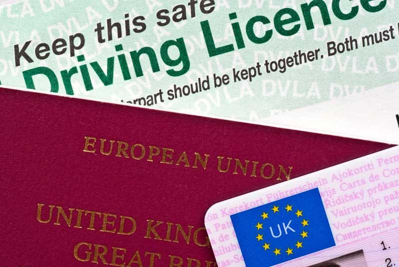 Examples of UK Drivers identification 