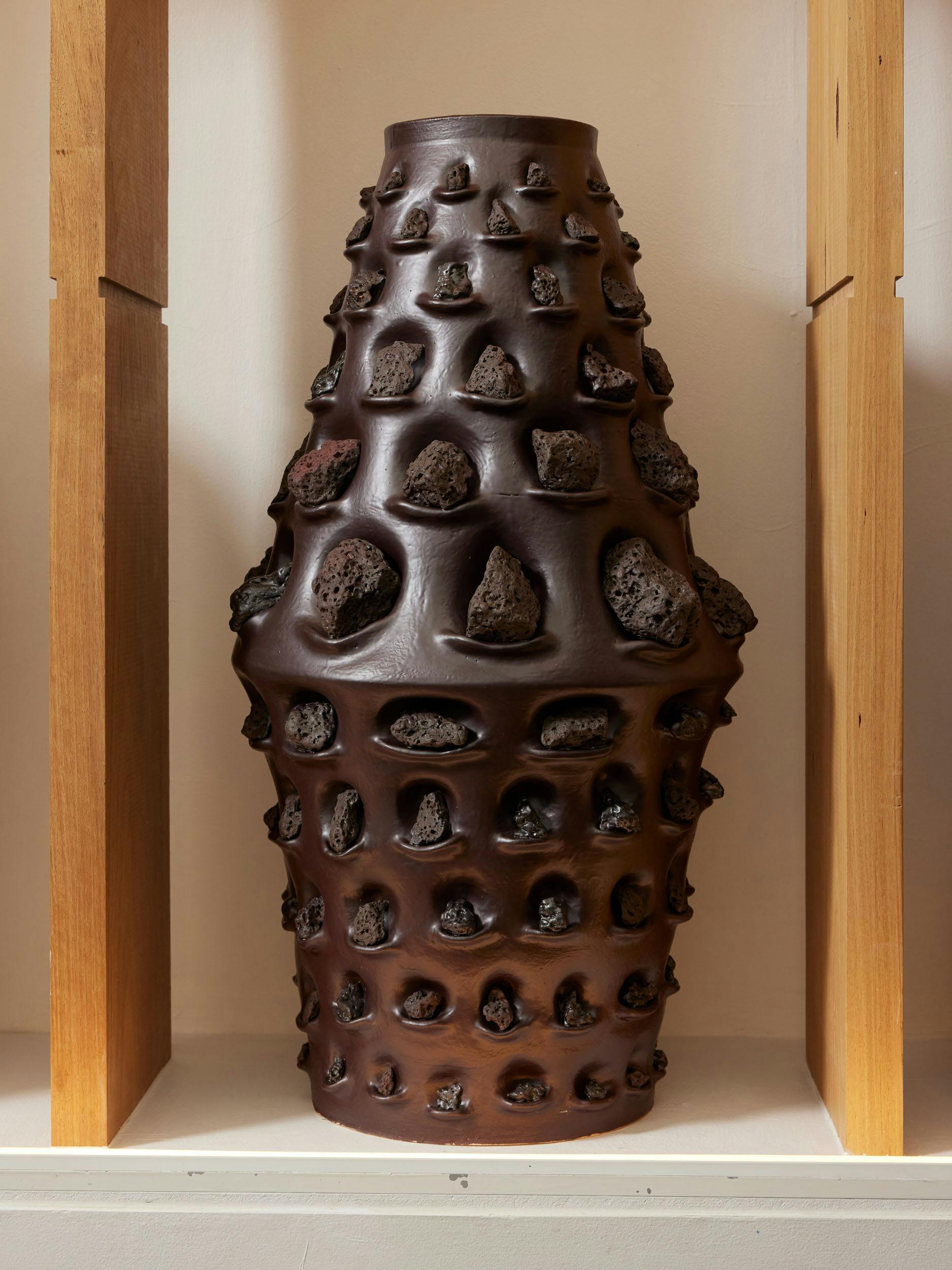 A ceramic artwork by Claire Ellis.