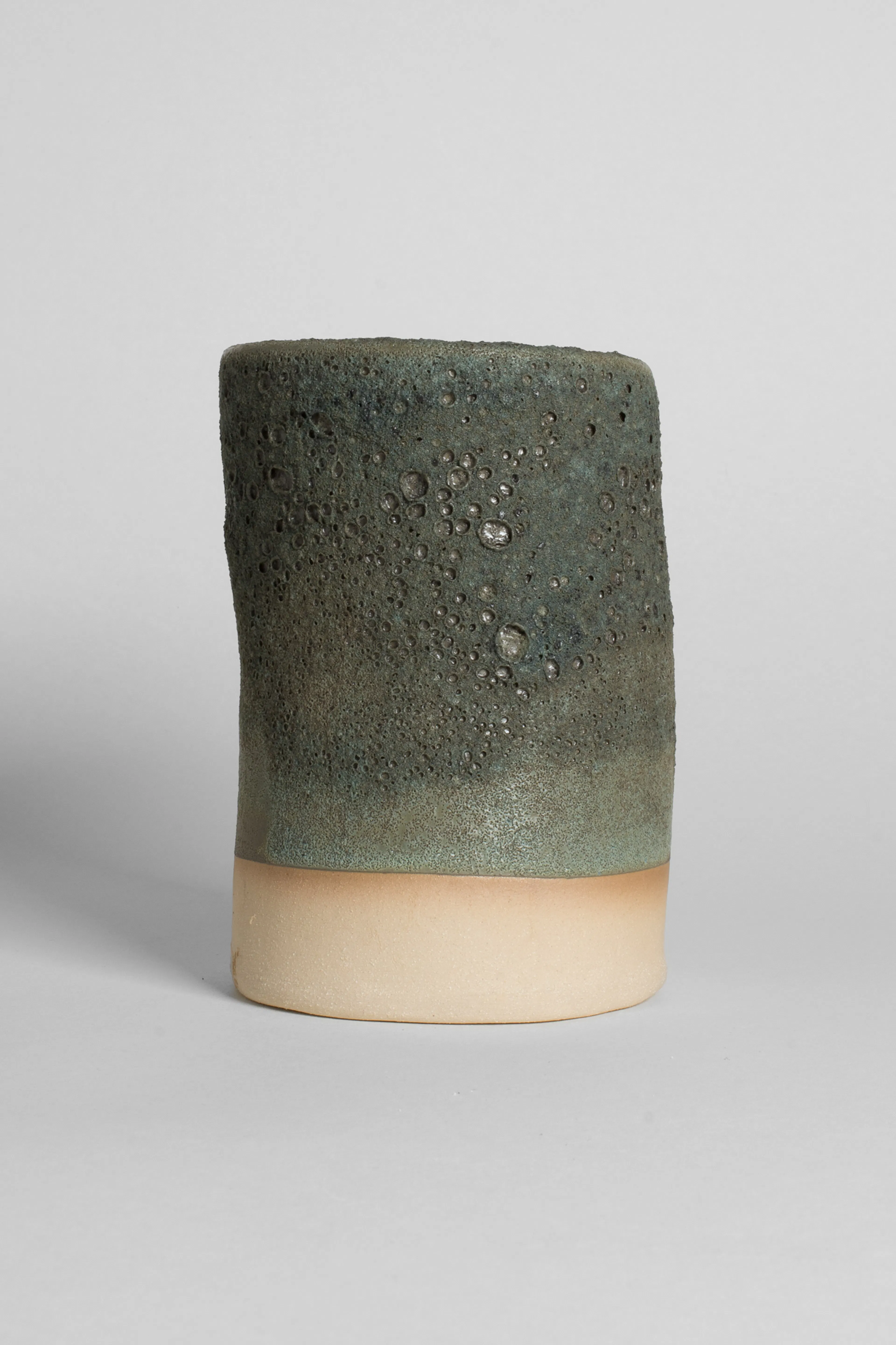 Lichen lava glaze sample