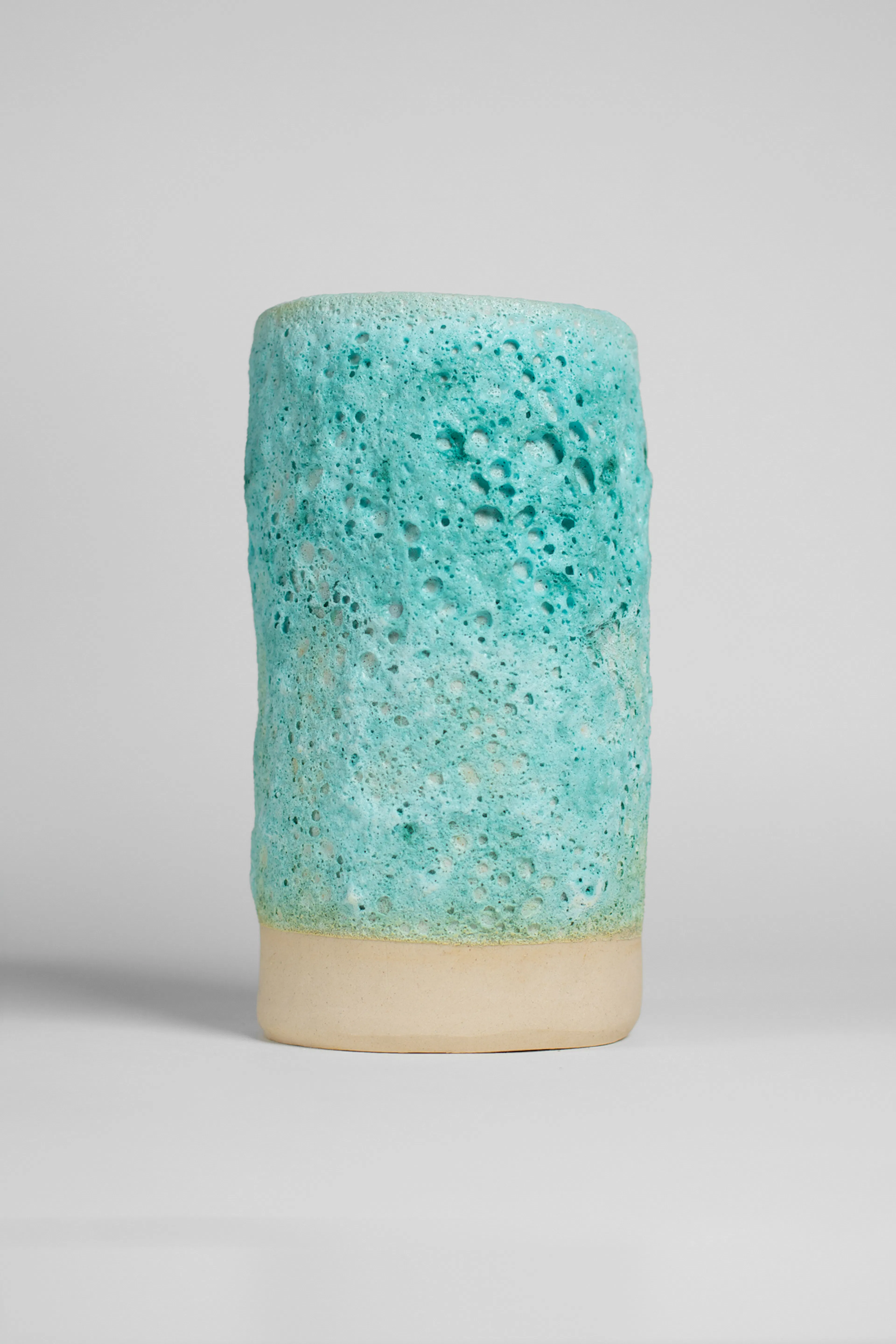 Sea Foam lava glaze sample