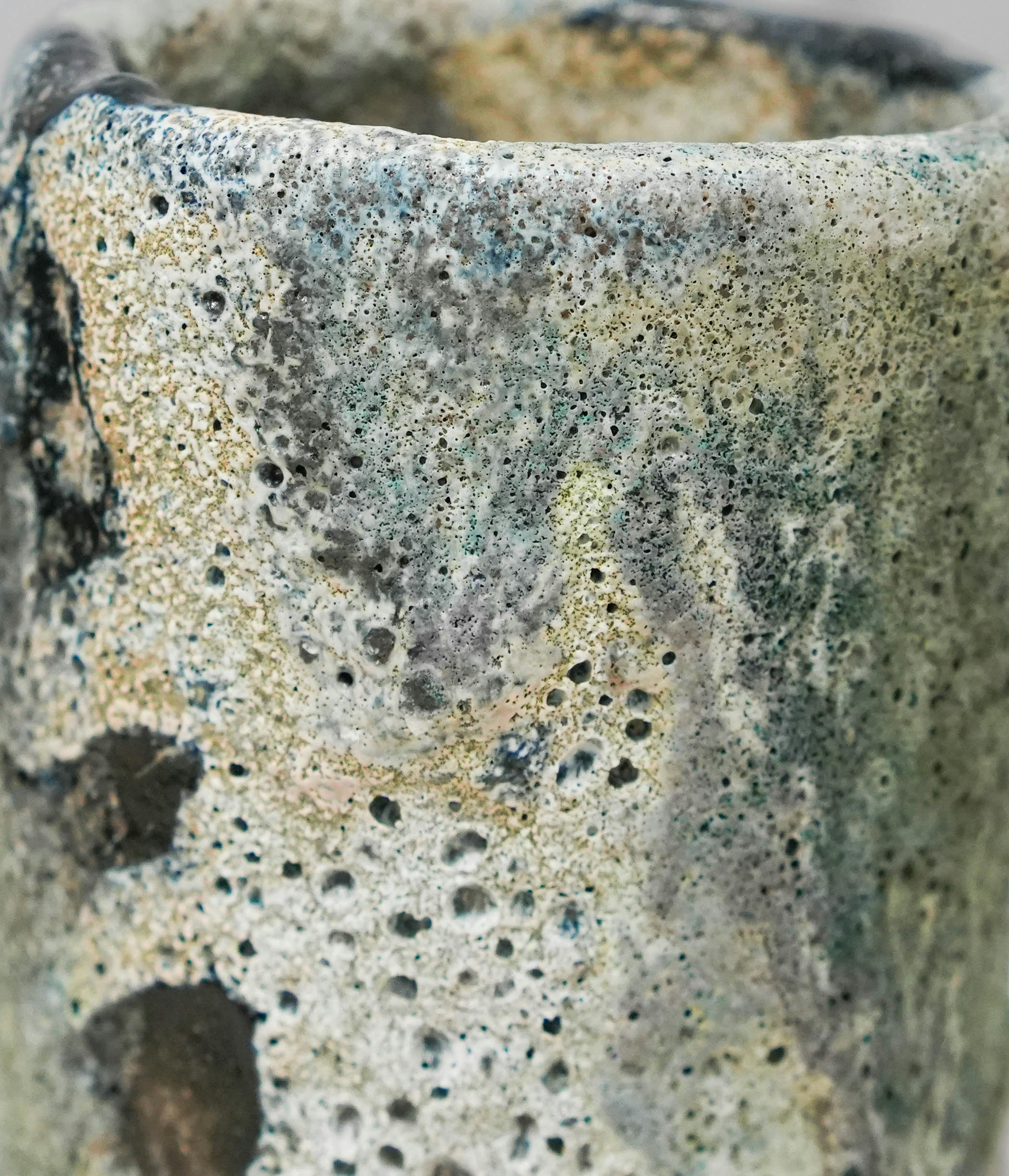 Zoom in of glaze texture