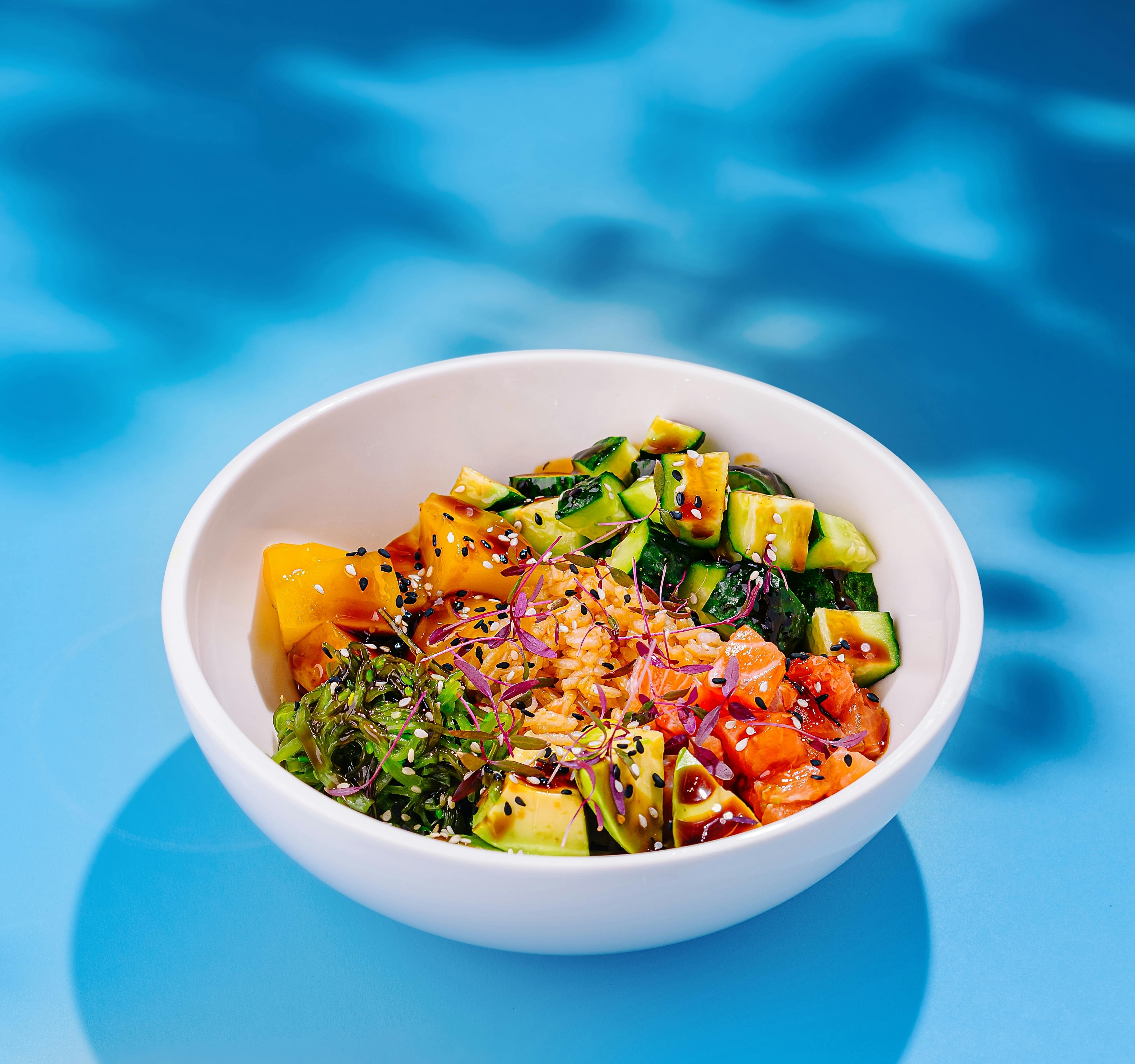 Poke has become one of the main dishes of the healthy lifestyle food