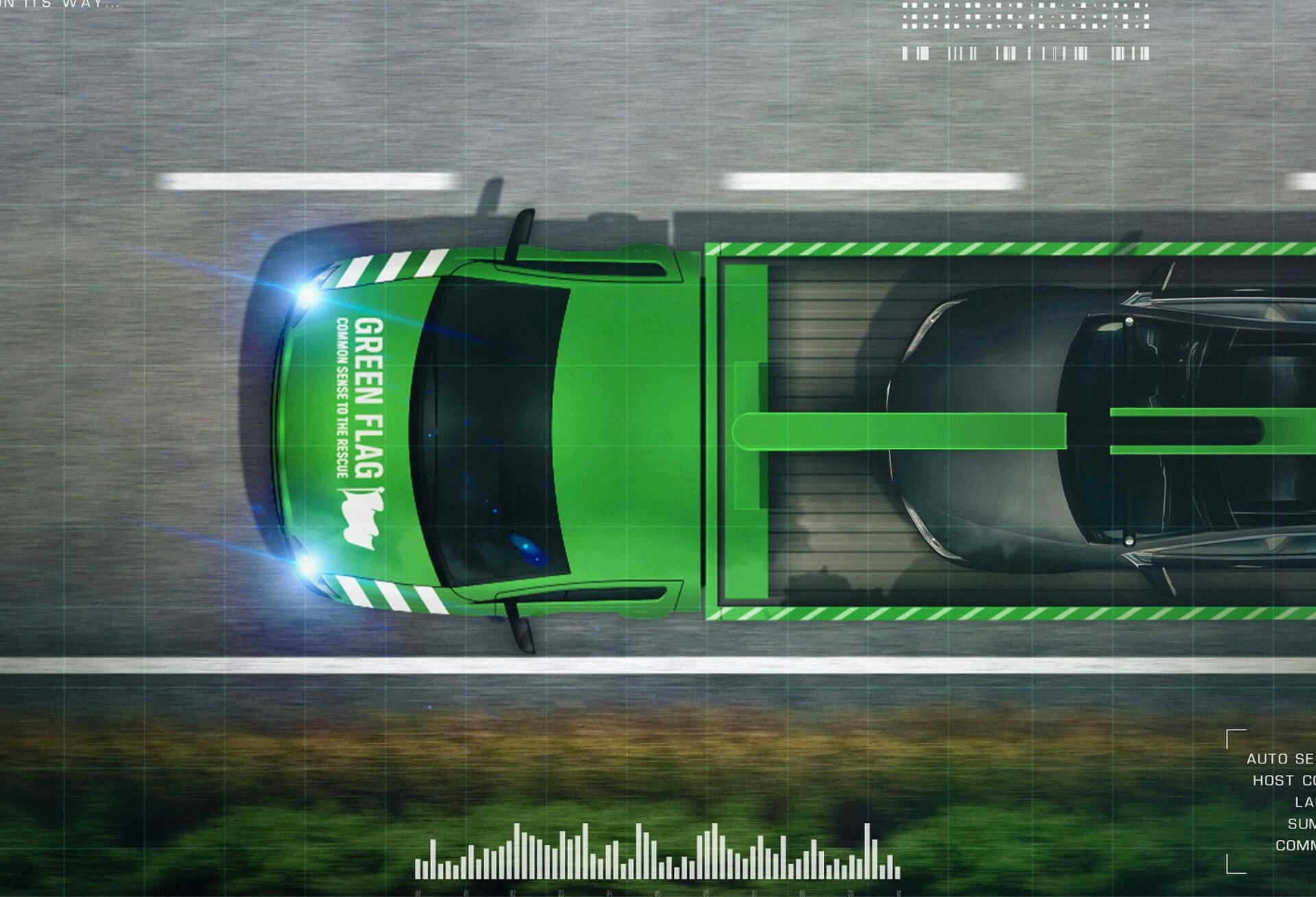 Green Flag and Glue
