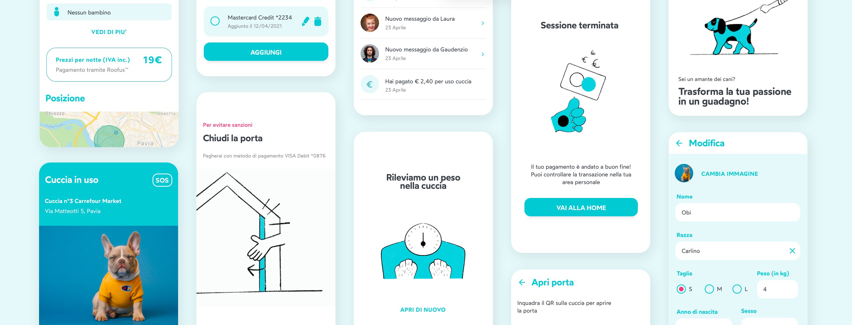 Project La piattaforma per gli amanti dei cani