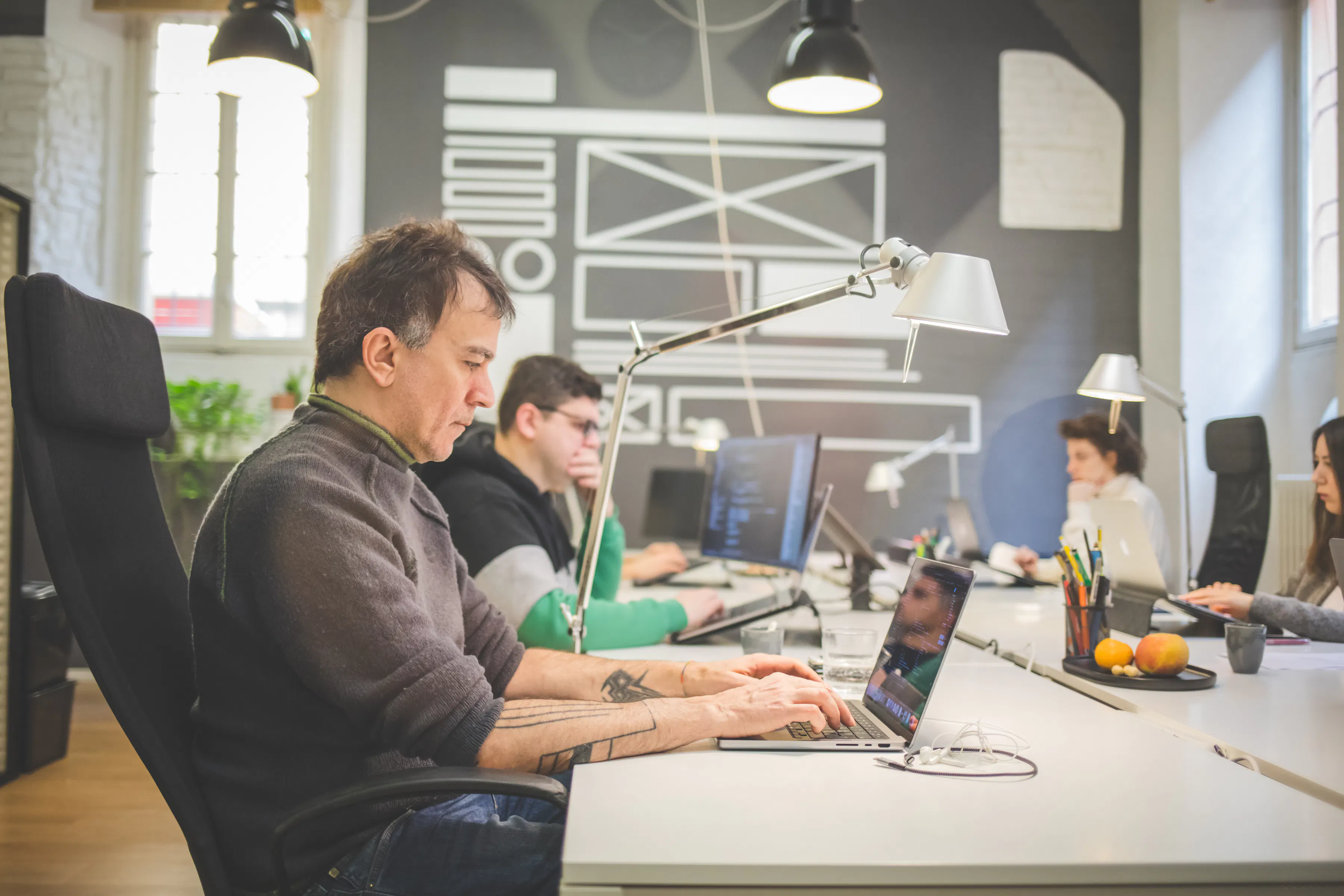 GlueGlue team during a user testing session