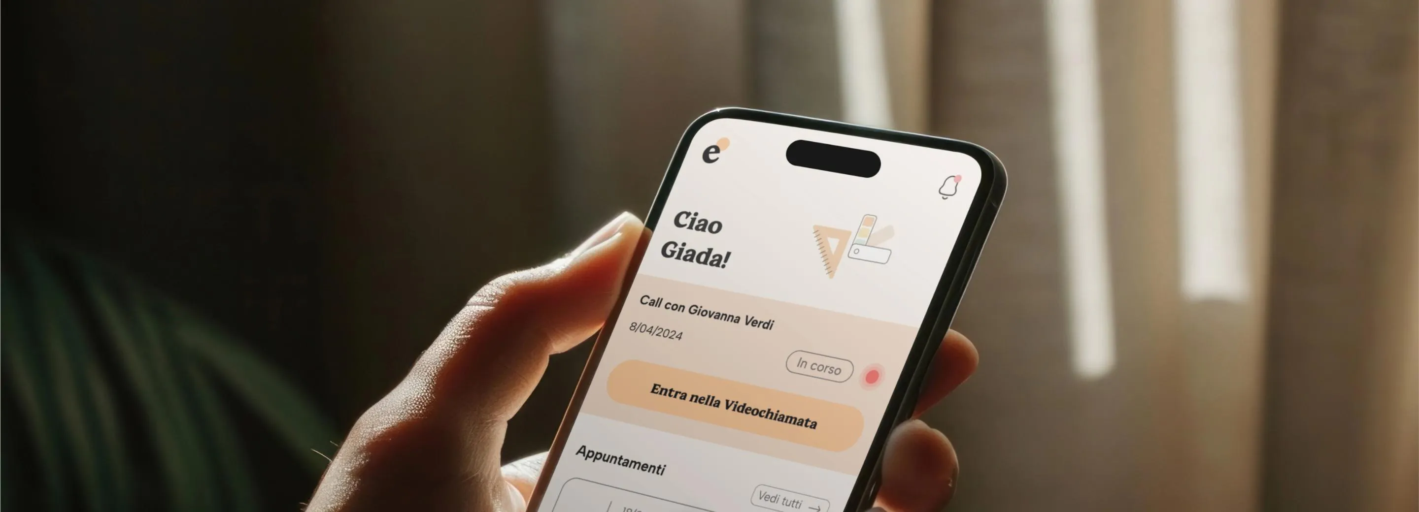 Project L’app di personal shopping
per l’interior design