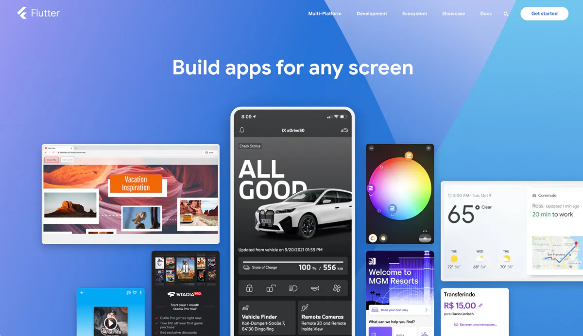 Flutter, Google's cross-platform framework