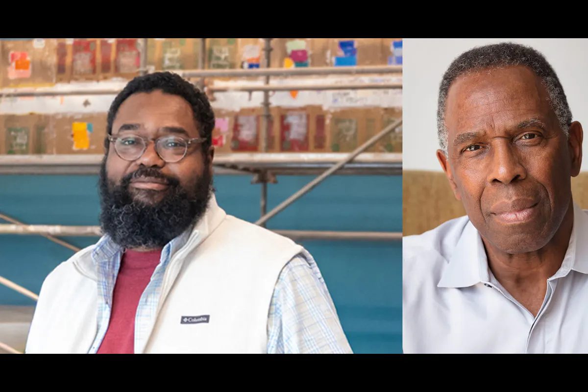 collage with headshots of Mike Clound on the left and Charles Gaines on the right