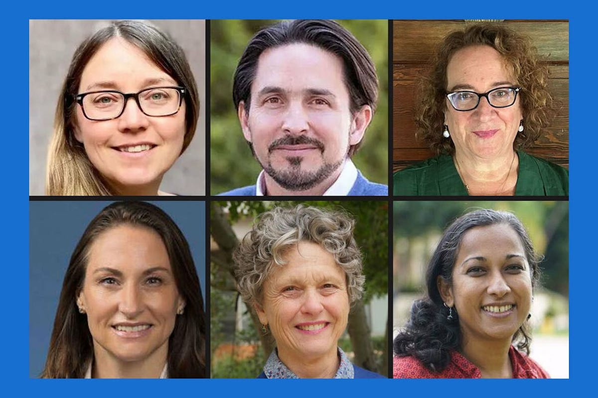 collage of headshots of six UCLA faculty