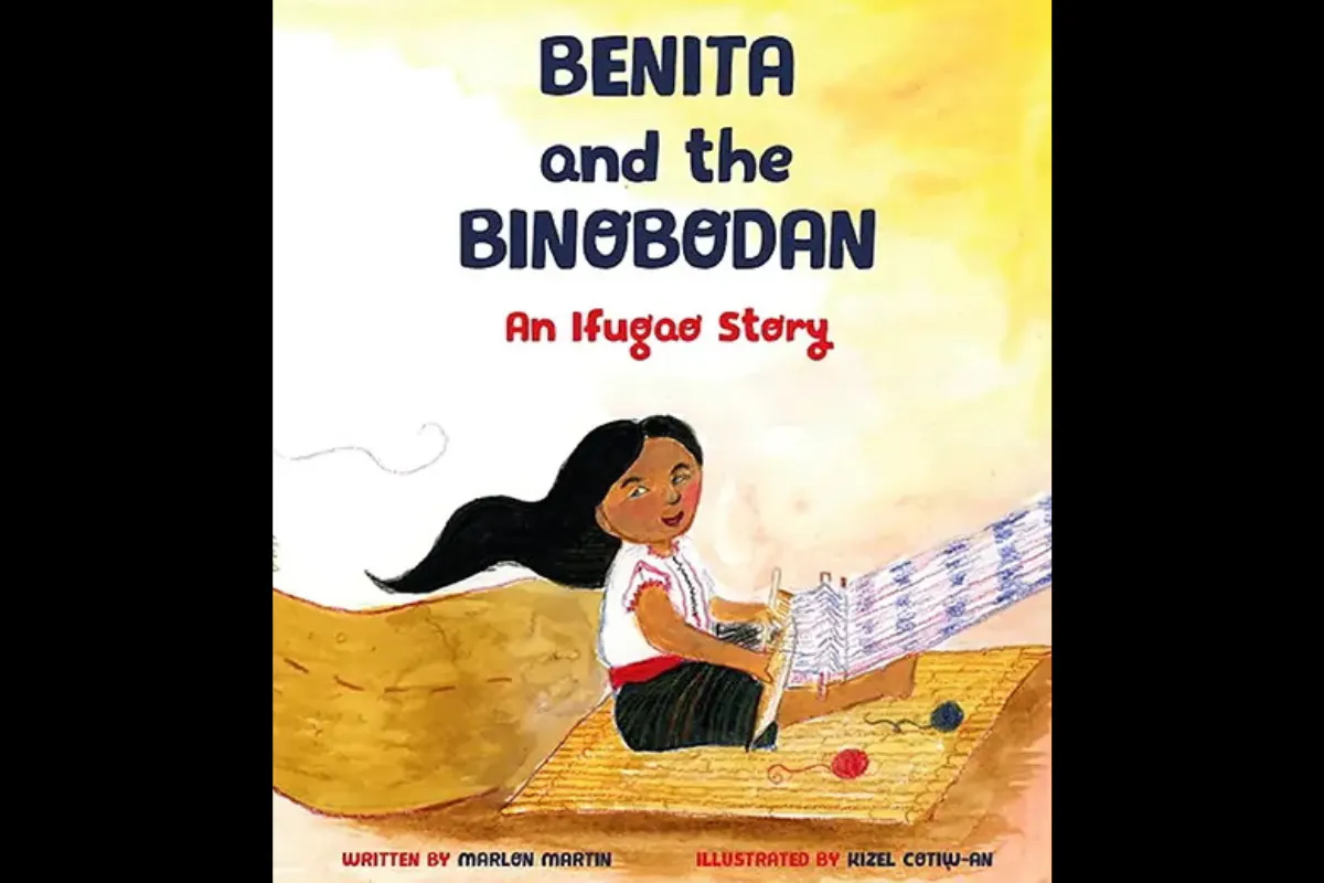 Animated cover of the book titled "Benita and the Binobodan"