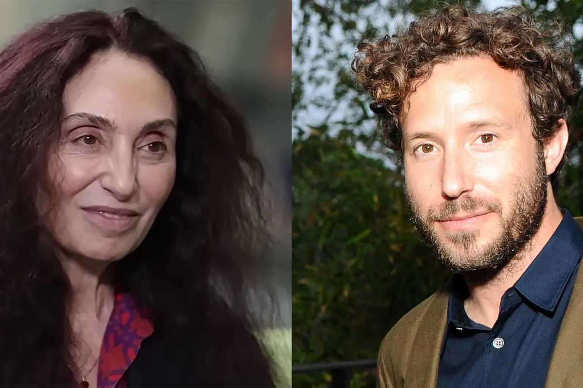 Headshots of Brigitte Caland (left) and Aram Moshayedi