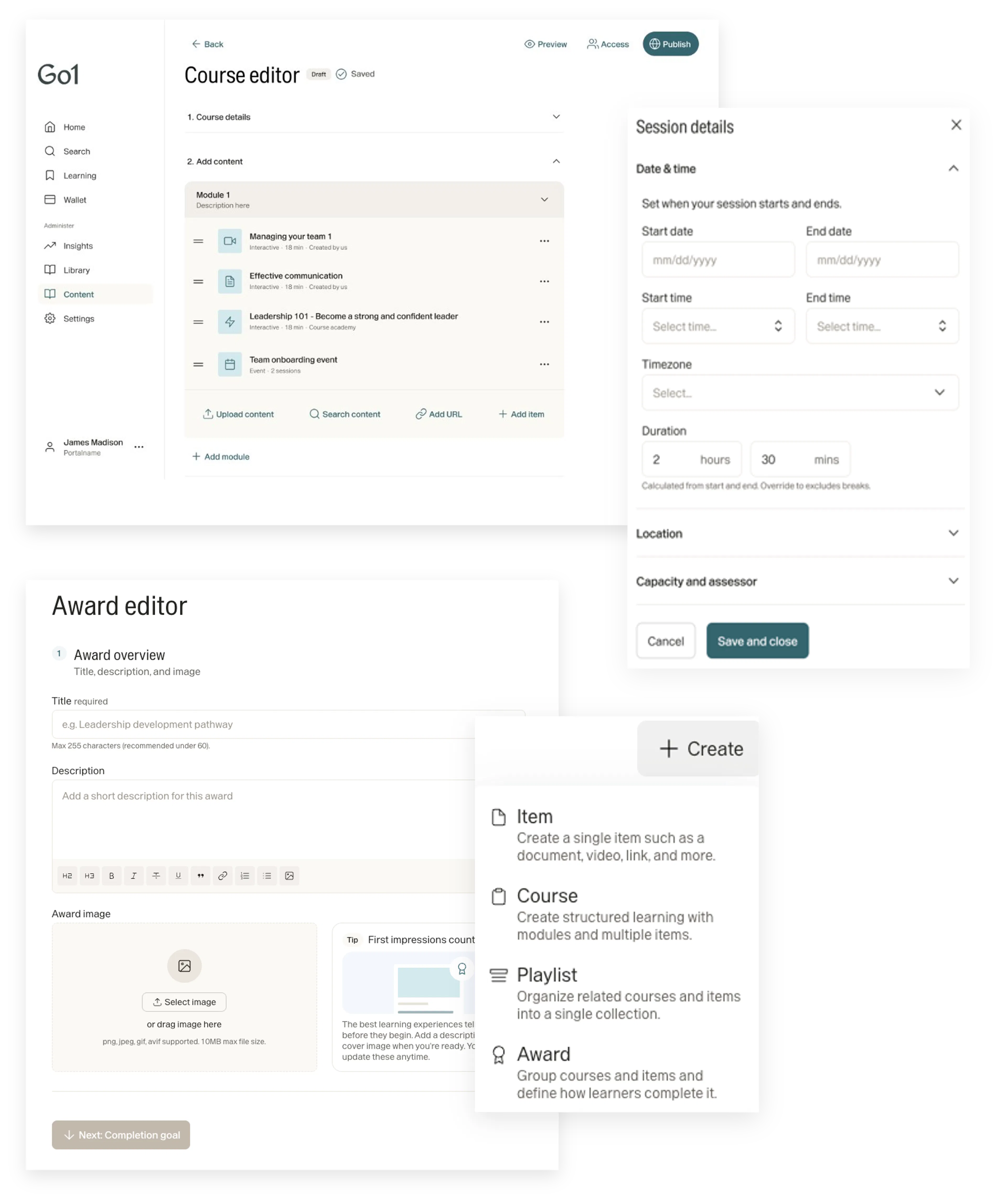 Awards and Events